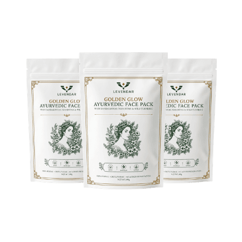 Triple Golden Glow Ayurvedic Face Pack